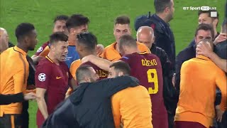 Incredible scenes as Roma complete historic Champions League comeback [upl. by Imoian998]