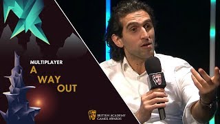 Josef Fares Knows His Next Game Will Win a BAFTA  BAFTA Games Awards 2019 [upl. by Accem]