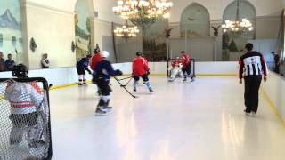 Ice hockey training on Glice® synthetic ice rink in Brunnen Switzerland [upl. by Kola828]