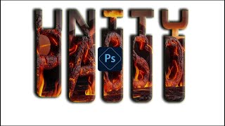 Masking on any text  3D Text  Image effect  Photoshop Tutorial [upl. by Aikan757]