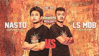 NASTO vs LS MOB EP 7  WAIWAI DYNAMITE BREAKBARS BATTLE  RAP BATTLE  BREAKSTATION [upl. by Avik]