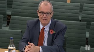 Sir Patrick Vallance grilled on whether second lockdown data was outdated [upl. by Yaral640]