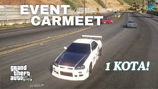 EVENT CARMEET  GTA 5 ROLEPLAY [upl. by Piselli]