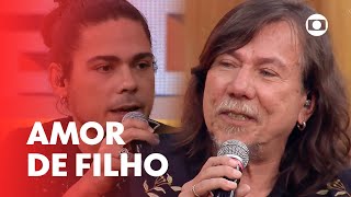 Filho de Lenine o ajudou a retornar para a música  Encontro com Fátima Bernardes  TV Globo [upl. by Natalee]