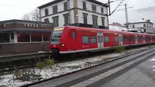 Zugverkehr in Eberbach am Neckar [upl. by Keemahs125]