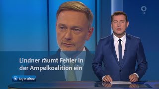 tagesschau 2000 Uhr 10112024 [upl. by Sartin]