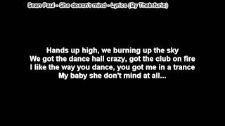 Sean Paul  She doesnt mind FULL OFFICIAL CORRECT LYRICS HDHQ [upl. by Rialb]