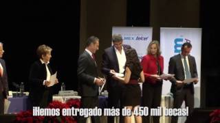 Entrega Becas Fundación TELMEX TELCEL 2016 [upl. by Annaeoj400]