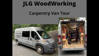 Carpentry Van Tour [upl. by Hoeve897]