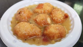 Mini Bonda Soup  Bonda Soup  Restaurant Style  Simple and tasty Recipe  bondasoup [upl. by Darees]