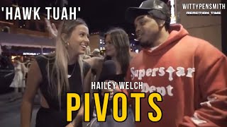 Hailey Welch Hawk Tuah Pivots After Going Viral At CMA Fest Reaction [upl. by Baillie]