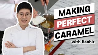 How a pastry chef makes CARAMEL  Easy amp Foolproof [upl. by Doownil]