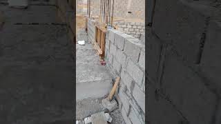 column construction exivation footing [upl. by Gnoc]