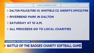 Dalton PoliceFire vs Whitfield PoliceFire Softball Fundraiser [upl. by Latouche]