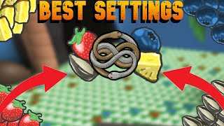 The BEST NATRO MACRO Settings For Each Material In Bee Swarm Simulator [upl. by Janiuszck141]