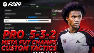 PRO 532 META FUT CHAMPS CUSTOM TACTICS  INSTRUCTIONS FC 24 [upl. by Anelahs204]