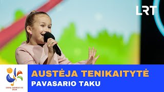 Austėja Tenikaitytė – „Pavasario taku“  „Dainų dainelė 2024“ [upl. by Akiem]