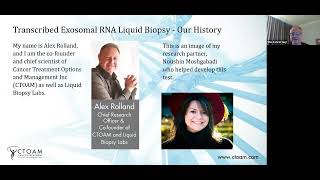 “Testing Your RNA with Liquid Biopsies”  Alex Rolland [upl. by Zaller220]