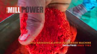 Chilli Grinding Pulveriser Machine  91 828282 9068 [upl. by Orland]