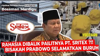 BAGAIMANA MEMBUNUH SRITEX DAN MEMBUAT BARANG TIONGKOK SEMUANYA SERBA MURAH PRABOWO  Mardigu Wowiek [upl. by Sirama406]