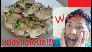 Easy cooking hainanese chicken recipe [upl. by Odlanor]