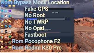 BuildRom Mock Location Redmi K30 ProZoomPocophone F2 Pro [upl. by Stryker]