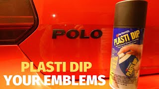 How To Plasti Dip Emblems on Your car [upl. by Reyna]