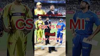 Remember this Match CSK VS MI FINAL shorts cricket cricketshorts [upl. by Unam53]