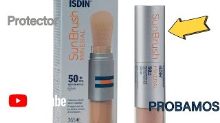 ✅ Derma Review Isdin Sun Brush [upl. by Eterg335]