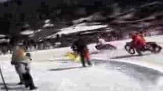 Motorcycle Ice Racing COLORADO [upl. by Elleron]