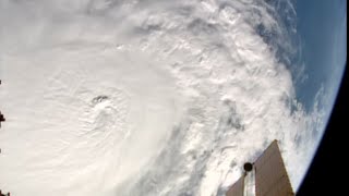 Hurricane Milton spotted from International Space Station [upl. by Mosi498]