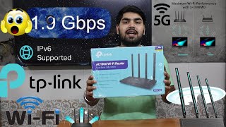 TP Link Archer C80 Wifi Router Moderm  Technical Jai [upl. by Weiman421]