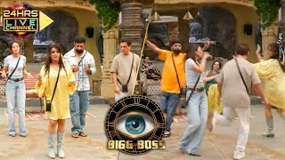 Bigg Boss 18 Live Feed Chum Sara Arfeen Bagga Jine Morning Anthem Par Kiya Garba [upl. by Nidak]