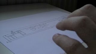 Drawing a Class 37 in Railfreight livery [upl. by Harutak]