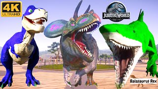 CARNIVORE of JURASSIC WORLD CAMP CRETACEOUS 4 amp DOMINION 3 amp Evolutionof Godzilla Prehistoric Planet [upl. by Sorazal469]