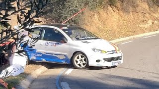 Pujada ULLASTRELL 2023 mistaKes amp ShoW FLATout amp onboard  JA Rally Films [upl. by Acimaj]