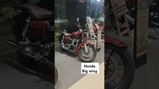 Honda highness 350 bigwing ridebike road hondahighness cb350 gb350 bigwing reels bikerslife [upl. by Jump]