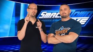 Heute bei SmackDown Live 26 August 2016 [upl. by Yanaton]