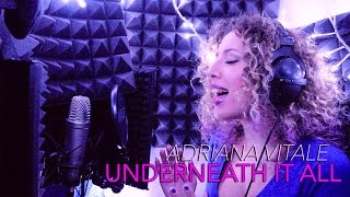 Underneath It All  Martina Stoessel Piano Version Cover by Adriana Vitale [upl. by Elatsyrc]