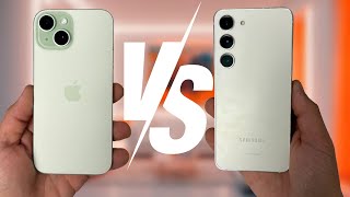 iPhone 15 vs Galaxy S23 Easy WIN [upl. by Pillow]