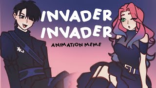 INVADER INVADER Animation meme  ALIEN STAGE  MIZI amp IVAN  NOT A SHIP POST [upl. by Orly260]