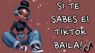 SI TE SABES EL TIKTOK BAILA  2024 [upl. by Akere]