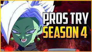 DBFZ ▰ Pros Try New Season 4 Update  Its Nuts【Dragon Ball FighterZ】 [upl. by Tham]