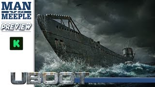 Uboot Phalanx Games Preview by Man Vs Meeple [upl. by Niamor]