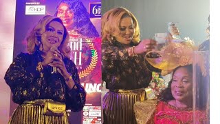 ADORABLE Nana Ama Mcbrown sings a special birthday song to Maame Dokono on her 80th birthday [upl. by Nelag]