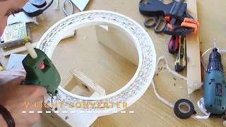 How to make your own powerfull RING LIGHT diy [upl. by Eveneg]