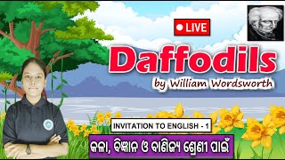 Daffodils  In Odia  2 2nd Year English  Invitation To English 1  CHSE Odisha  Science  Arts [upl. by Nobel]