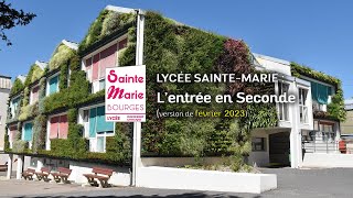 LYCÉE SAINTEMARIE  LA SECONDE février 2023 [upl. by Kayne]