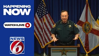 FBI Polk sheriff announce arrests of gang members in ‘largescale conspiracy’ [upl. by Atinyl282]