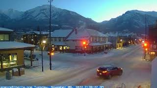 Canmore Alberta Canada Live Cam Time Laps [upl. by Rettuc920]